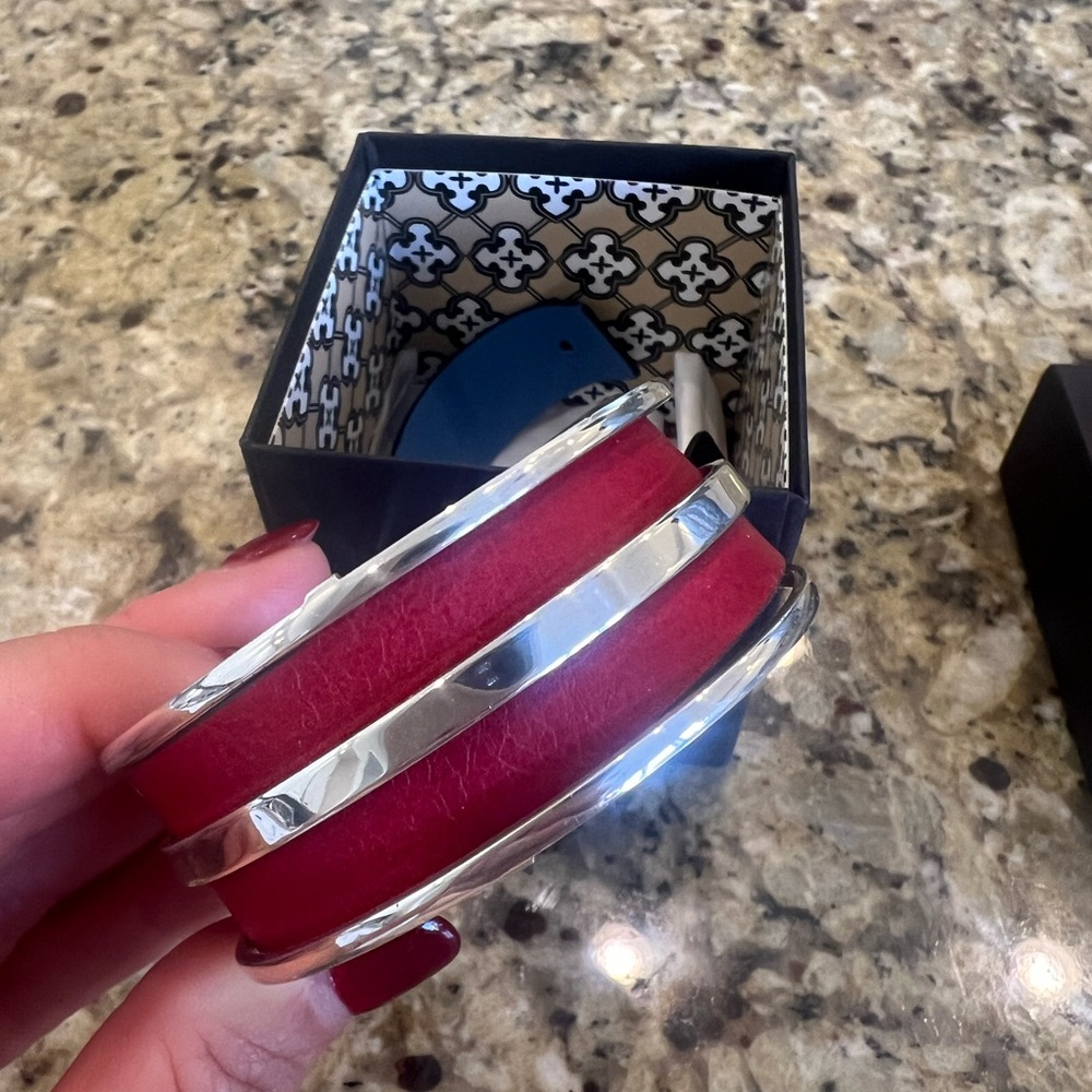 Brighton Bracelet With Interchangeable Leather St… - image 1